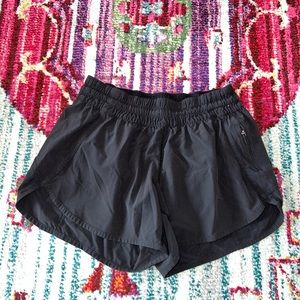 Black Lululemon Tracker Short